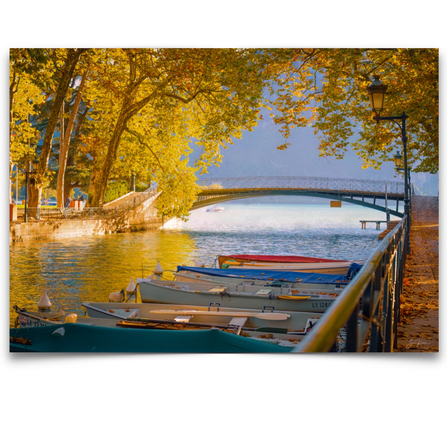 Pont Des Amours, Lake Annecy