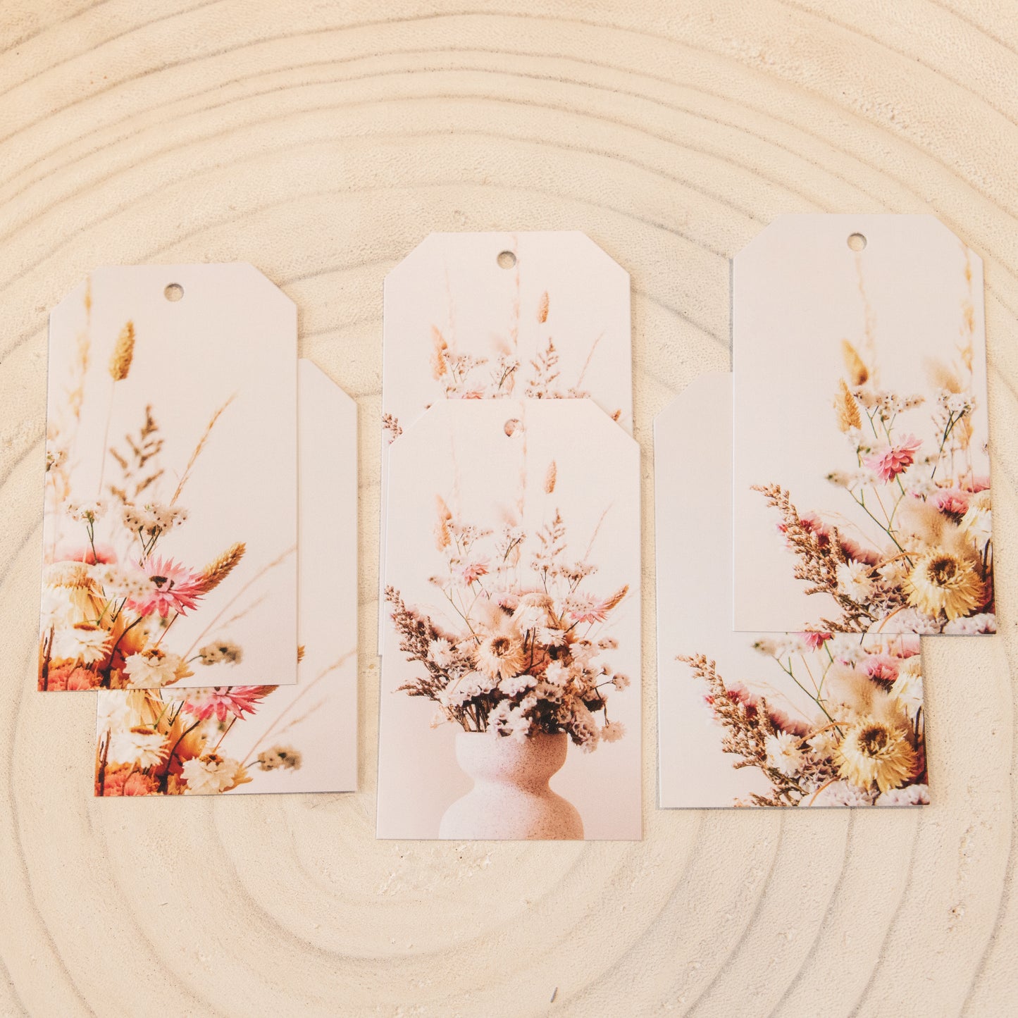 Dried Blooms Tag Sets