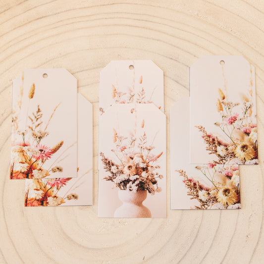 Dried Blooms Tag Sets